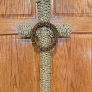 Woven Jute Cross