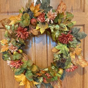 Autumn Floral Wreath