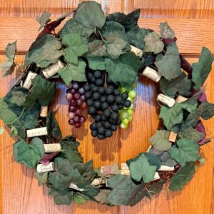 Wine Cork Wreath